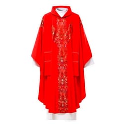 BLESSUME Priest Celebrant Chasuble Catholic Church Father Mass Vestments Robe