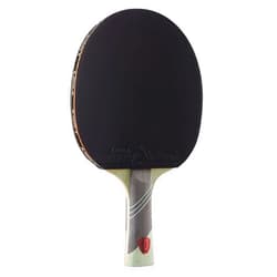 JOOLA Omega Speed - Table Tennis Racket for Advanced Training with Flared Handle - Tournament Level Ping Pong Paddle with Vizon Table Tennis Rubber- Designed for Speed