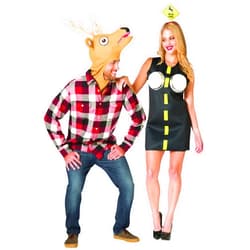 Rasta Imposta Deer in Headlights Couples Costume