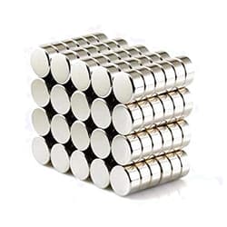 Magpross 20 Pieces 10 x 4mm Multi-use Refrigerator Magnets for Refrigerator Science Crafts Projects