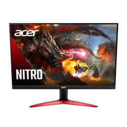 Acer Nitro KG241Y Sbiip 23.8” Full HD (1920 x 1080) VA Gaming Monitor | AMD FreeSync Premium Technology | 165Hz Refresh Rate | 1ms (VRB) | ZeroFrame Design | 1 x Display Port 1.2 & 2 x HDMI 2.0,Black
