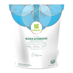 Grab Green Bleach Alternative Pods, 60 Count, Chlorine Free, Fragrance Free, Plant and Mineral Based, Laundry Booster to Brighten Whites, Removes Stains, Neutralizes Odors