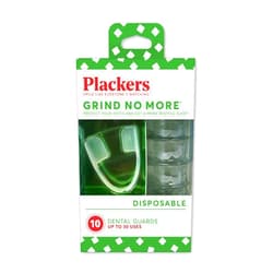 REMBRANDT Plackers Grind No More Night Guard, Nighttime Protection for Teeth, Sleep Well, BPA Free, Ready to Wear, Disposable, One Size Fits All, 10 Count