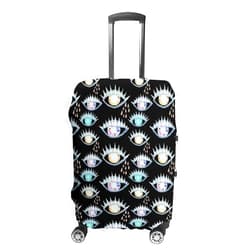 FunnyStar Creative Eyes Luggage Cover Durable Travel Suitcase Protective Case Fits X-Large