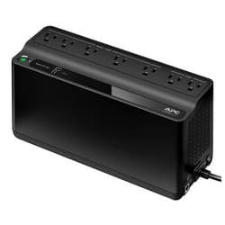 APC UPS Battery Backup and Surge Protector, 600VA/300 Watts Backup Battery Power Supply, BE600M1 Back-UPS with USB Charger Port