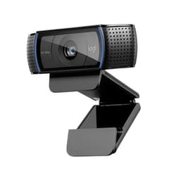 Logitech C920x HD Pro Webcam, Full HD 1080p/30fps Video Calling, Clear Stereo Audio, HD Light Correction, Works with Skype, Zoom, FaceTime, Hangouts, PC/Mac/Laptop/Macbook/Tablet - Black