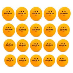 Guirnd 20 Pack Ping Pong Balls, 3 Star Table Tennis Balls, 40+ Pong Ball Competition and Recreational Play, Abs Ping Pong Ball, Games, DIY