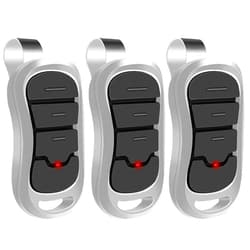 LongCtrl 3 Replacement for Genie & Overhead Door Garage Door Opener Remote G3T-R G3T-BX G3T-A,𝐎𝐧𝐥𝐲 Compatible with 𝑨𝒍𝒍 Intellicode Genie Overhead Door Garage Door Openers from 1995