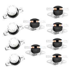 Aopin Thermal Control Switch Aopin KSD301 Normally Closed NC 60 Degree 250V 10A Thermostat Temperature Switch 10 PCS