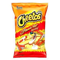 Cheetos Flamin' Hot Crunchy 2.0 oz (Pack of 5)