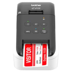 Brother RQL-810W- (QL-810W) Ultra-Fast Label Printer with Wireless Networking White (Renewed)