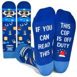 GOLIN Funny Birthday Gifts Christmas Gifts Idea- Novelty Socks for Mom Dad Grandpa Grandma Cop Teacher