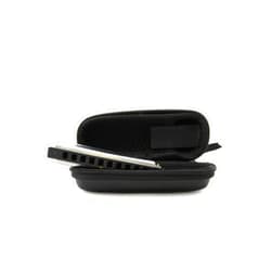 CASEMATIX Harmonica Carrying Case Compatible with Hohner Harmonicas, Lee Oskar, Marine Band, Swan Instruments and More - Includes Case Only