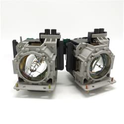 CTLAMP A+ Quality ET-LAD310w Replacement Projector Lamp with Housing Dual Lamps in Package Compatible with PANASONIC PT-DS110 PT-DW90 PT-DZ110 PT-DS100