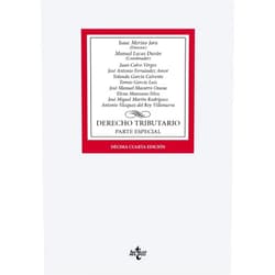 Isaac Merino Jara,Manuel Lucas Durán,Juan Calvo Vérgez,José Antonio Fernández Amor,Yolanda García Calvente,Tomás García Luis,Elena Manzano Silva,Antonio Vázquez del Rey Villanueva,José Manuel Macarro Osuna,José Miguel Martín Rodríguez Derecho tributario: Parte especial