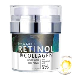 Rosarden Pure Retinol Cream, Wrinkle Cream Retinol Cream For Face, Anti Aging Moisturizer With Hyaluronic Acid & Collagen, Retinol Face Moisturizer For Firm Skin, Anti-Aging & Fade Wrinkles 50 ml