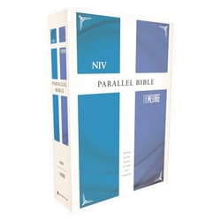 Zondervan,Eugene H. Peterson NIV, The Message, Parallel Bible, Hardcover: Two Bible Versions Together for Study and Comparison