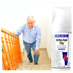 BioLab Rx Arthro Eaze Plus - Arthritis Pain Relief Cream for Hand, Knee, Foot, Back, Neck and Wrist Joints Pain– Fast-Acting, Non-Greasy- for Arthritis, Tendinitis.