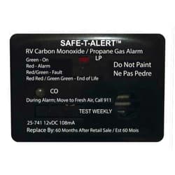 Soikoi 25-741-BL Safee-T-Alert Carbon Monoxidee Propanee Leak Detector