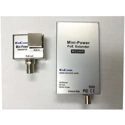 Enconn PoE Ethernet Extender Set Over Coaxial Cable (EoC) for IP Security CCTV Camera Transmitting Data and Power up to 800ft Long Distance