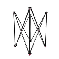 SPORTAXIS Foldable Height Adjustable Carrom Board Stand - Lightweight and Portable - Sleek Black Design for Enhanced Gaming Experience – Collapsable & Fully Adjustable