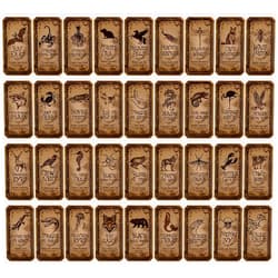 Jetec 180 Pieces Creepy Apothecary Labels Animal Apothecary Bottle Labels Stickers Medicine Bottle Label Laminated Ready to Use for Party Decoration Party Gifts and Photo Props, 36 Styles