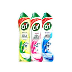 HABP GLOBAL Cif Cleaner (Lemon, Original and Pink Flowers) 500ml Variety Set