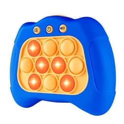 Intoypad Pop The Target! Handheld Speed Push Game Machine: A Fun Multiplayer Game for Family. Sensory Fidget Toy Christmas Toys Gifts for 6 7 8 9 10 11 12 Years Old Kids Road Trip Car Games Kids Blue