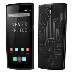 CruzerLite Bugdroid Circuit TPU Case for The OnePlus One - Retail Packaging - Black