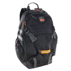 Ergodyne Arsenal 5188 Work Gear Jobsite Backpack with Hard Hat Storage, Padded Shoulder Straps, 39L Capacity,Black, Large