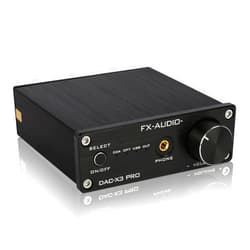 KGUSS FX-Audio DAC-X3PRO USB DAC ESS9023 Headphone Amplifier CS8416 Support ASRC Transmission HiFi Portable Decoder Headphone Amp