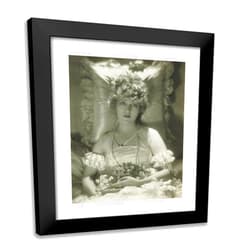 ArtDirect De Meyer, Adolph 20x23 Black Modern Framed Art Print Titled: Mary Pickford, 1920