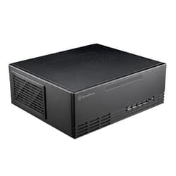 SilverStone Technology Milo 11 Slim & Compact Micro-ATX enclousre for Office or Home Theater, Requires TFX PSU (Sold Separately), SST-ML11B