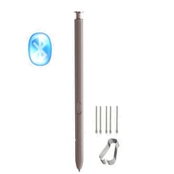 Misde Peng S24 Ultra Stylus Pen (WithBluetooth) Replacement for Samsung Galaxy S24 Ultra 5G All Versions Touch Pen +Tips/Nibs. (Titanium Gray/S24 Ultra)