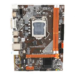 Hopcd Desktop Computer M-ATX Motherboard, DDR3 LGA1155 CPU for Intel B75 Mainboard, RTL8111H Gigabit Network Card, M.2 NVME+NGFF Dual-Mode, SATA3.0/USB3.0/6-Channel Audio Chip