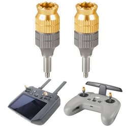Hanatora Extension Joystick Stick for DJI FPV Remote Controller 3 2,Neo,Avata 2,RC Pro, Metal Control Extender Joysticks,Long Thumb Sticks Replacement Accessories