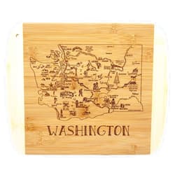 Totally Bamboo A Slice of Life Washington State Serving and Cutting Board, 11