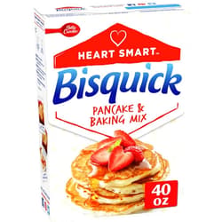Betty Crocker Heart Smart Bisquick Pancake and Baking Mix, Low-fat & Cholesterol-free, 40 oz.