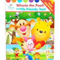 Erin Rose Wage,Editors of Phoenix International Publications,Disney Storybook Art Team Disney Baby - Winnie the Pooh and His Friends, Too! First Look and Find Activity Book - PI Kids