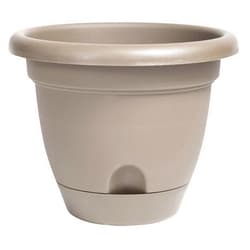 Bloem LP1083 Lucca Self Watering Planter w/Saucer 10