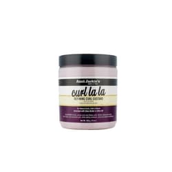 Aunt Jackie's Curl La La, Lightweight Curl Defining Custard, Enriched with Shea Butter & Olive Oil, Basic, 15 Ounce