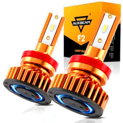 Auxbeam H11 H9 H8 Fog Light, 10000LM 6500K Super Bright For UTV ATV Offroad Vehicles
