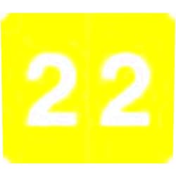 Www.filingsupplies.com V.A. Hospital/Barkley Systems Numeric Label - FNVAM Series (Rolls) - 2 - Yellow
