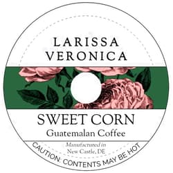 Larissa Veronica Sweet Corn Guatemalan Coffee (Single Serve K-Cup Pods) (Gourmet, Naturally Flavored, Whole Coffee Beans) (12 pods, ZIN: 574762) - 2 Pack