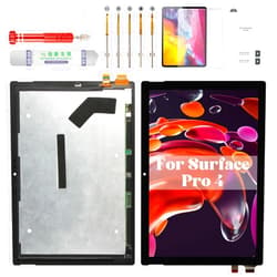 BEXUPULL for Microsoft Surface Pro 4 Screen Replacement for Surface Pro 4 1724 Screen for Surface Pro 4 LCD Touch Screen Digitizer Display Assembly Repair Kits M1010537-003 12.3