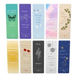 TwoDays Music Inspired Bookmarks, Album Aesthetic Merch for Fans Gifts, Singer Book Accessories for Book Lovers, Bookish (6