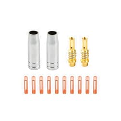 HUWXOP Contact Tips Holder Diffuser Nozzle fits Everlast Lightning MTS 225 Welder