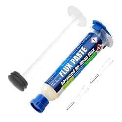 BEEYUIHF No-clean Halogen-free Soldering Flux Paste, Flux for Soldering, BGA Electronics Solder Flux for Repair and rework (10mL Syringe) #8391