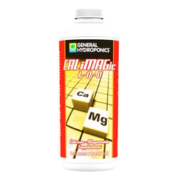 General Hydroponics CALiMAGic 1-0-0, Concentrated Blend of Calcium & Magnesium, Secondary Nutrient Deficiencies Helps Prevent Blossom End Rot & Tip Burn, Clean, Soluble, 1-Quart