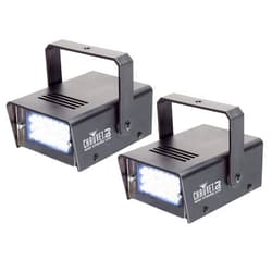 CHAUVET DJ Chauvet LED Mini Strobe Manual Adjust LEDs DJ Club Light Effects (Pair) | CH-730